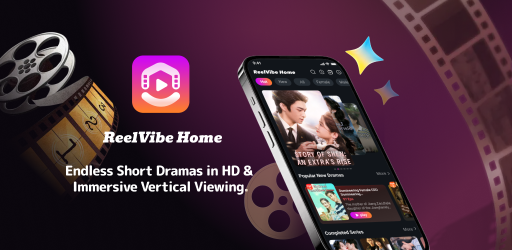 ReelVibe Home App